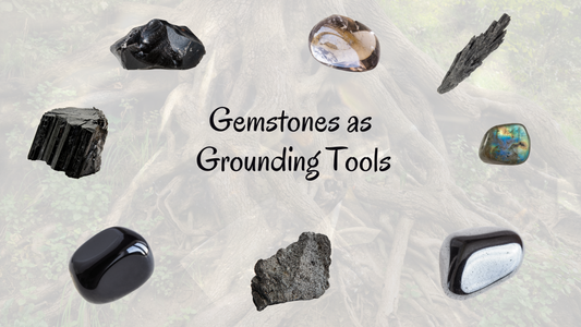 Black Gemstones as Grounding Tools