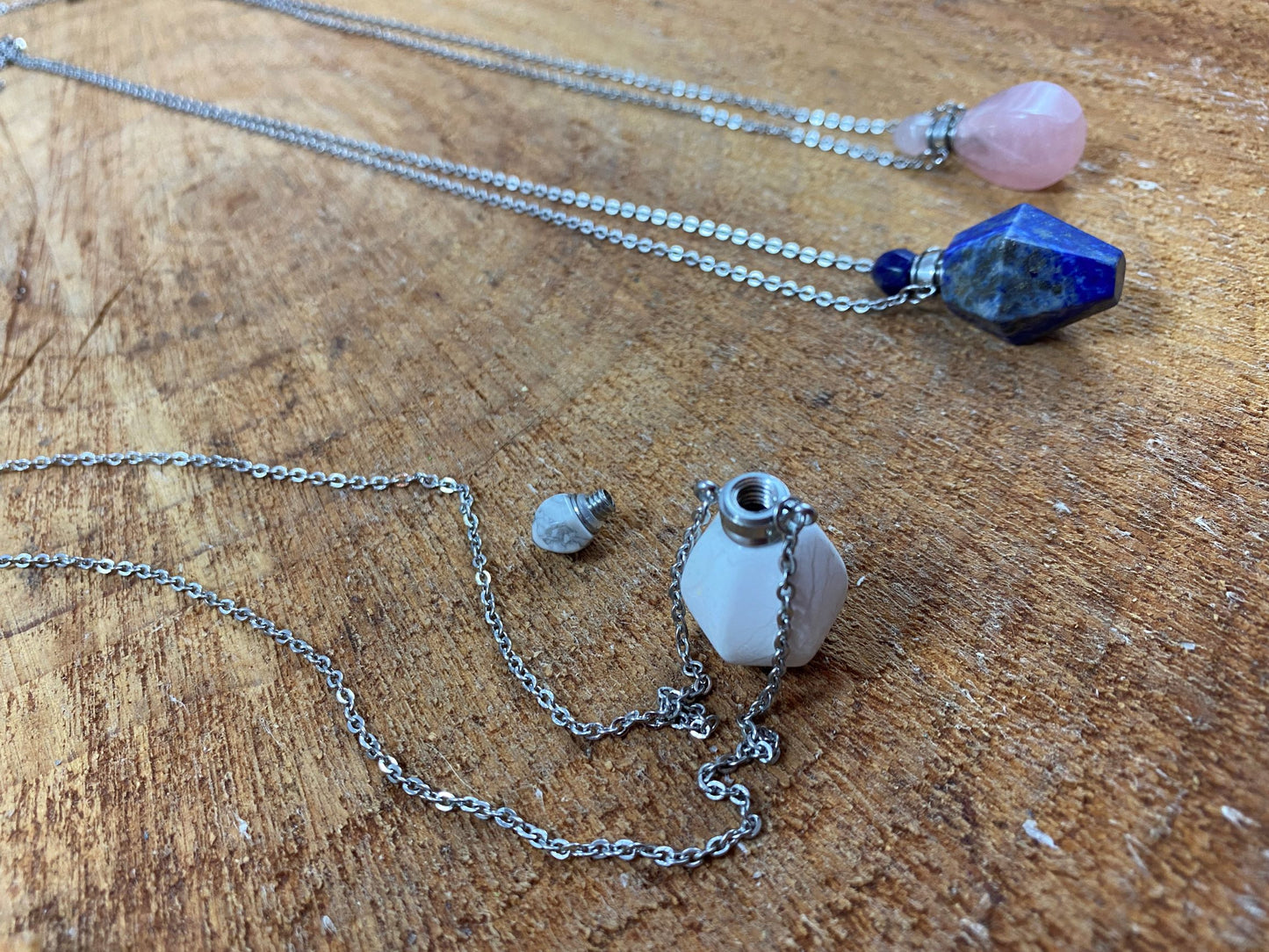 Essential Oil Bottle Necklace