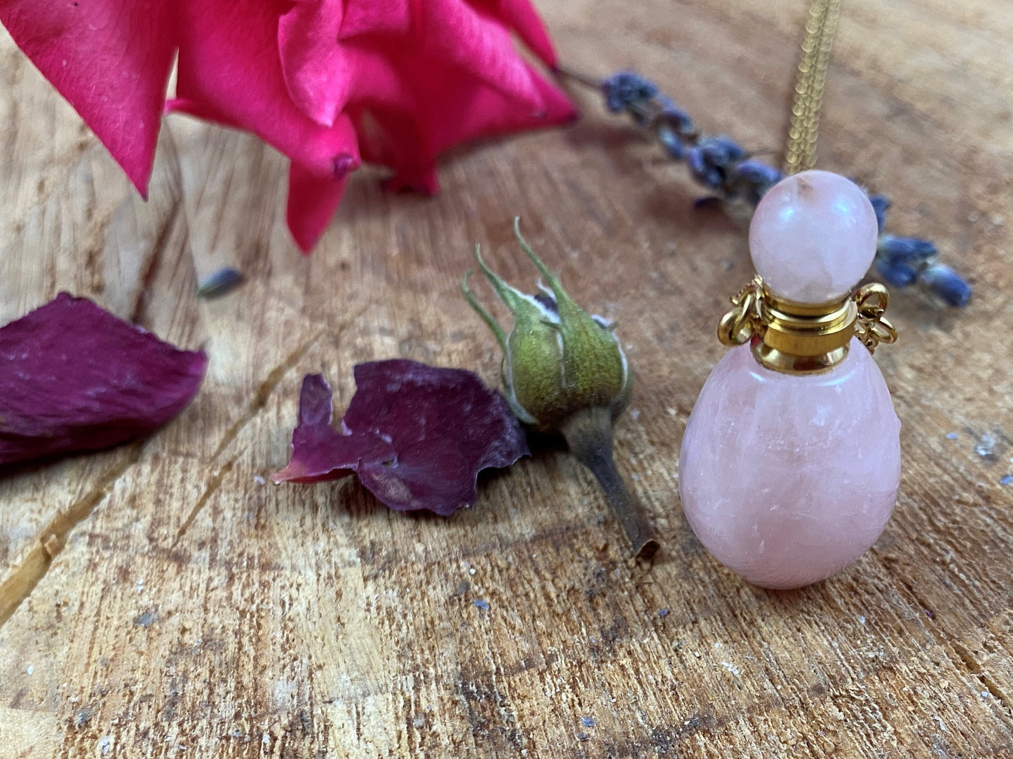 Essential Oil Bottle Necklace
