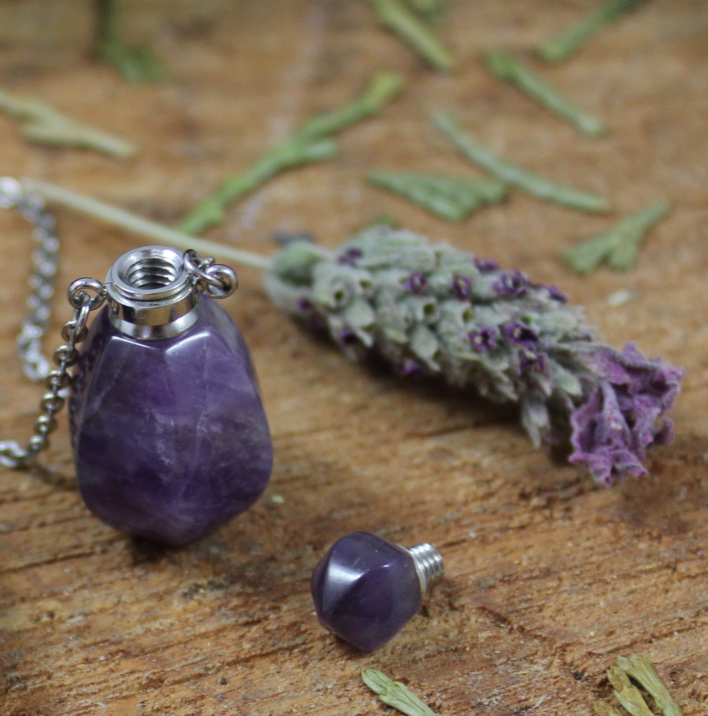 Essential Oil Bottle Necklace
