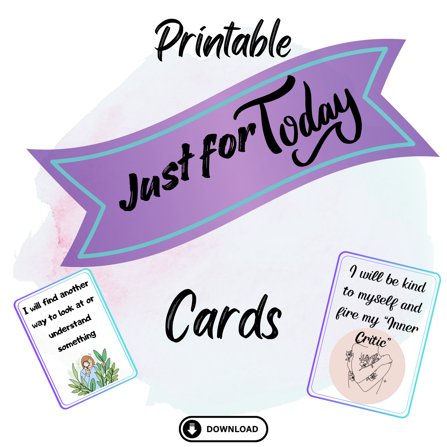 Just for Today Cards PDF Download