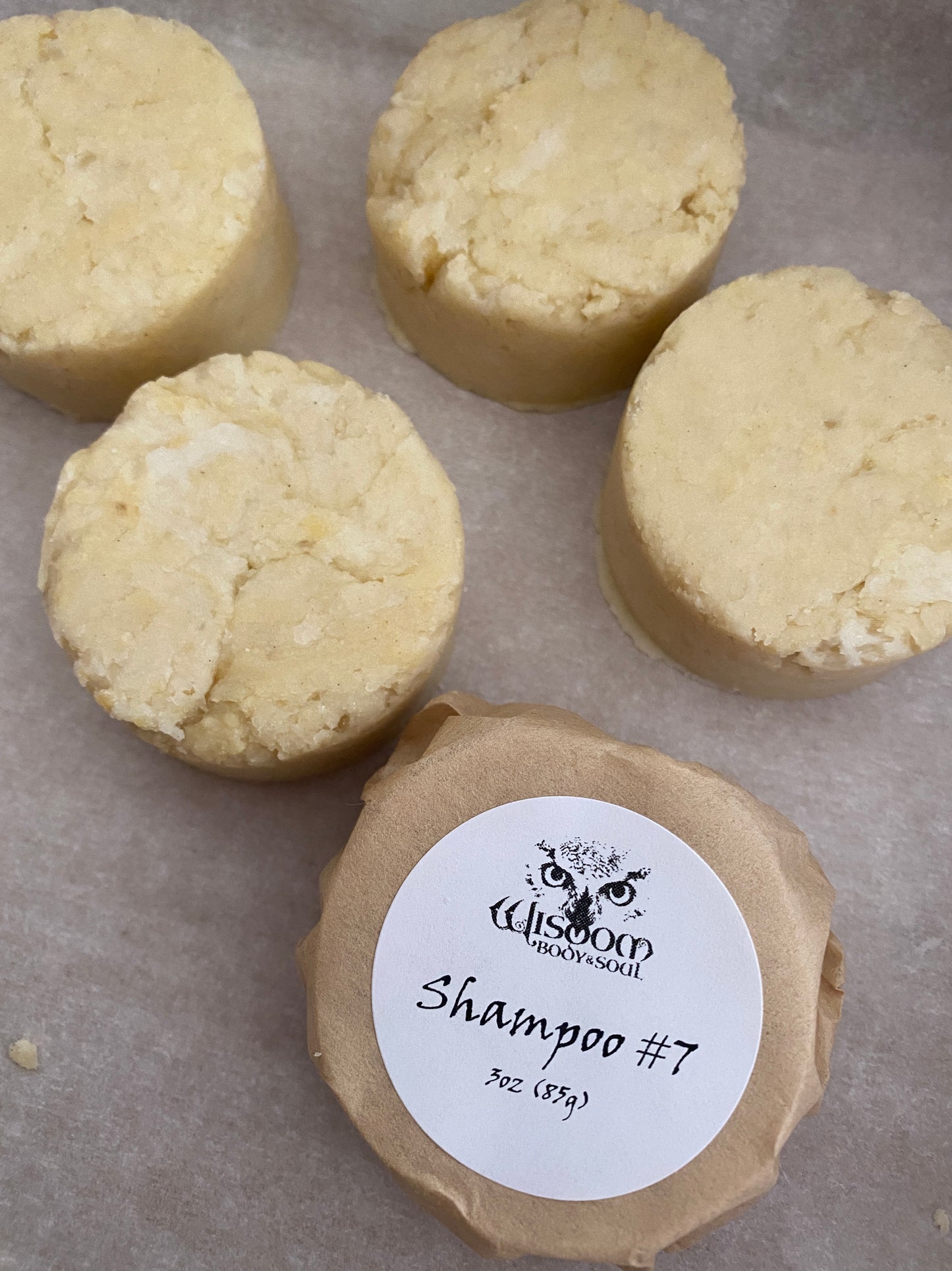 Shampoo #7 Copaiba Balsam, Sandalwood and Marshmallow Root