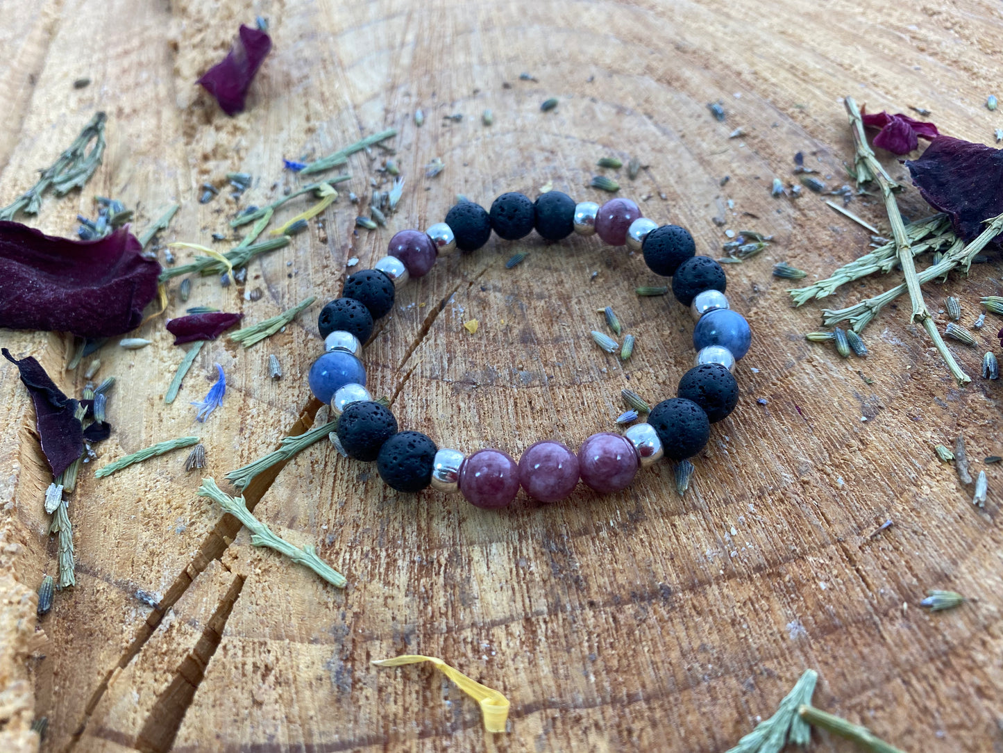 Carefree Aromatherapy Lava Bracelet Set