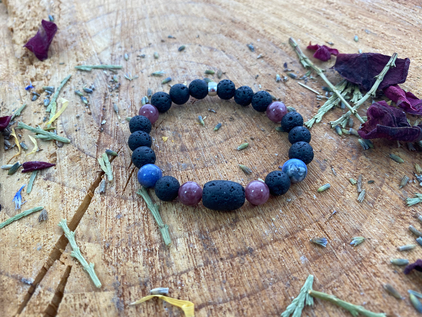 Carefree Aromatherapy Lava Bracelet Set