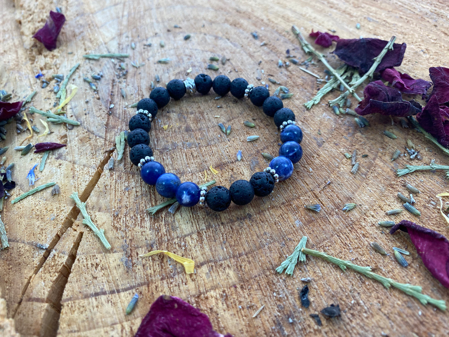 Carefree Aromatherapy Lava Bracelet Set