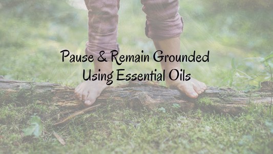 Pause & Remain Grounded Using Essential Oils