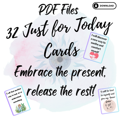 Just for Today Cards PDF Download